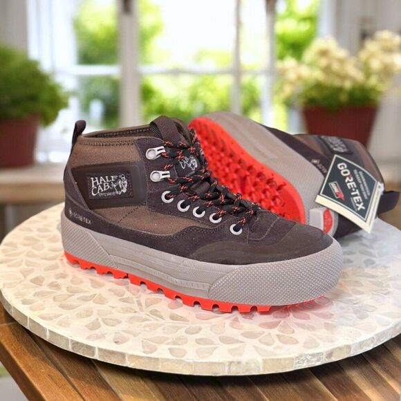 Vans MTE Half Cab GORE-TEX Bitter Chocolate Brown Men 5.5 / W 7 All-Trac Boots - Picture 1 of 14